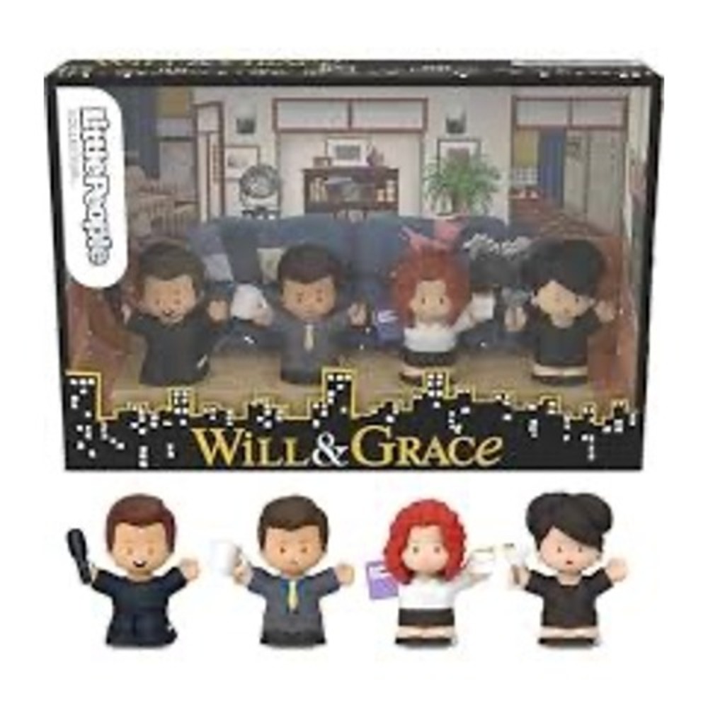 Will & Grace Fisher-Price Little‎ People Collector Set New in Box Collectible
